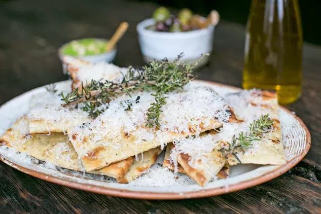 a sandwich cut in half on a plate